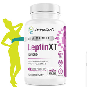 Leptin XT - Leptin Resistance Supplements for Weight Loss -Leptin Hormone Supplements - Vegan - 60 Pills -Leptin Burn for Women