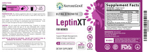 Leptin XT - Leptin Resistance Supplements for Weight Loss -Leptin Hormone Supplements - Vegan - 60 Pills -Leptin Burn for Women